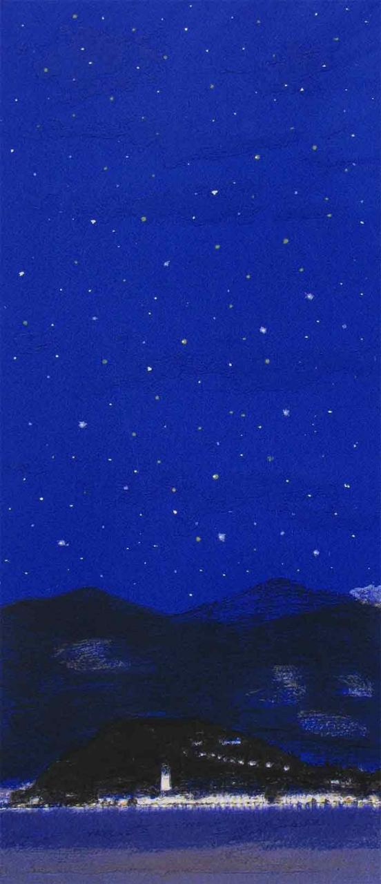 Natale Addamiano - Cielo stellato a Bellagio