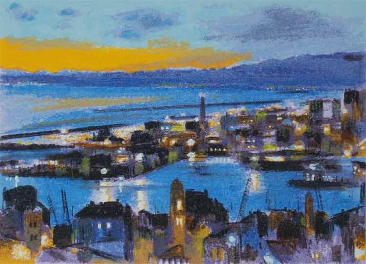 Natale Addamiano - Il porto di Genova