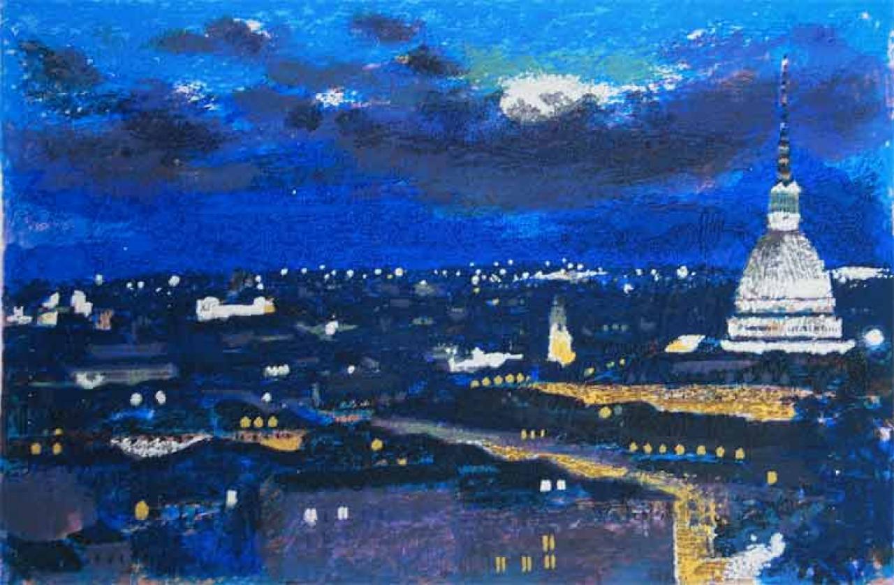 Natale Addamiano - La Mole di notte