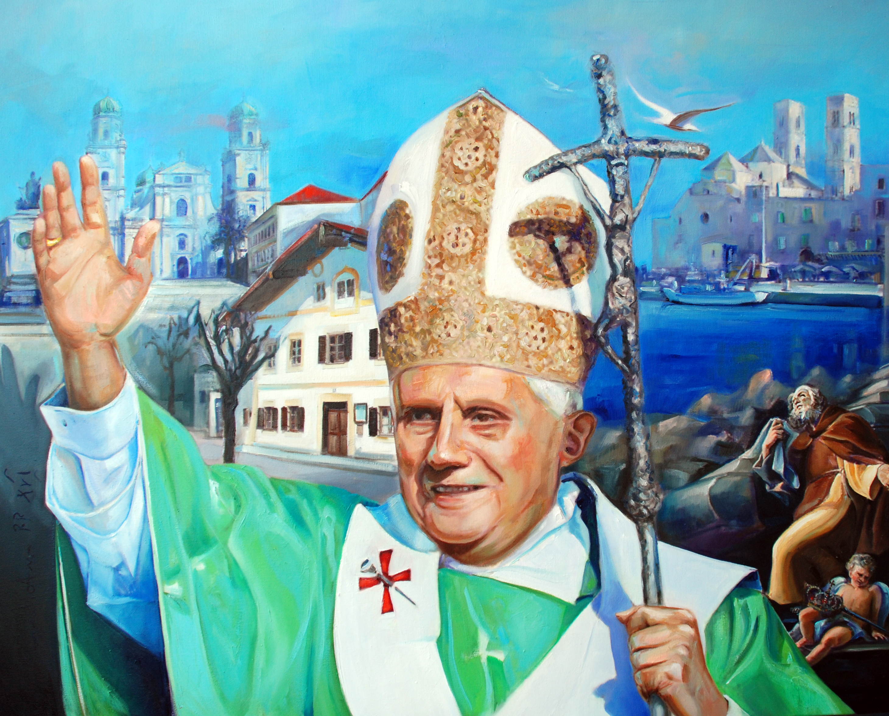 Michele Volpicella - Un dono per papa Benedetto XVI